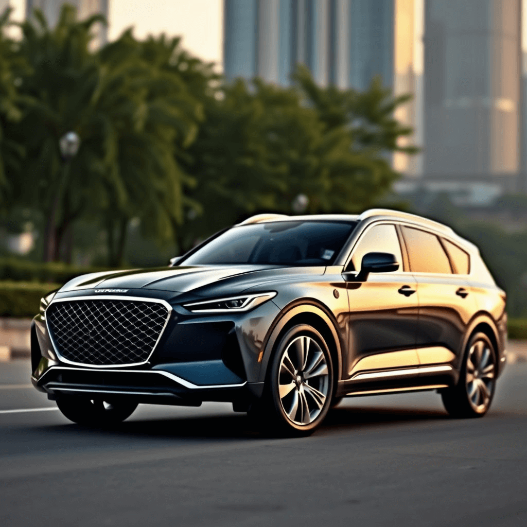 제네시스 GV90 필러리스 코치 도어