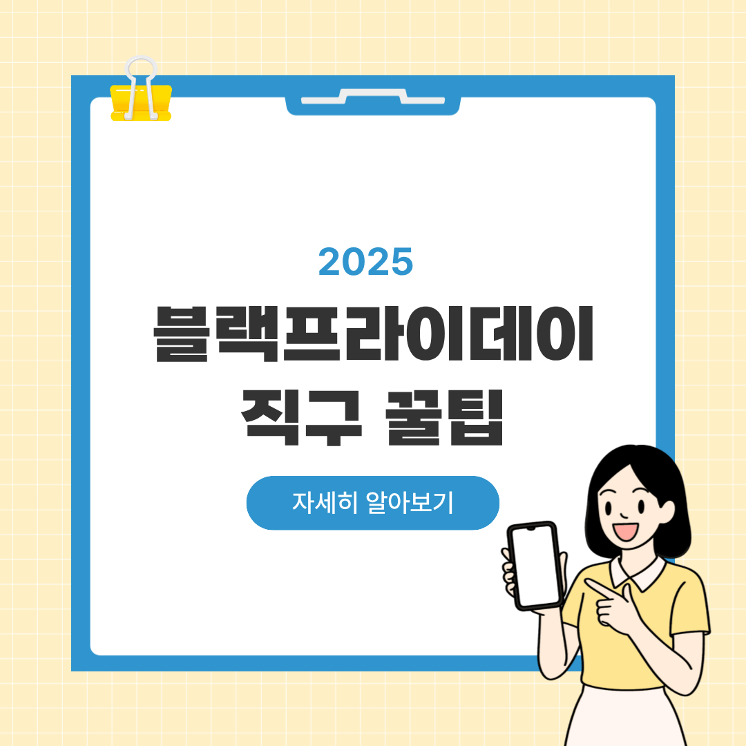 블랙프라이데이 직구 꿀팁